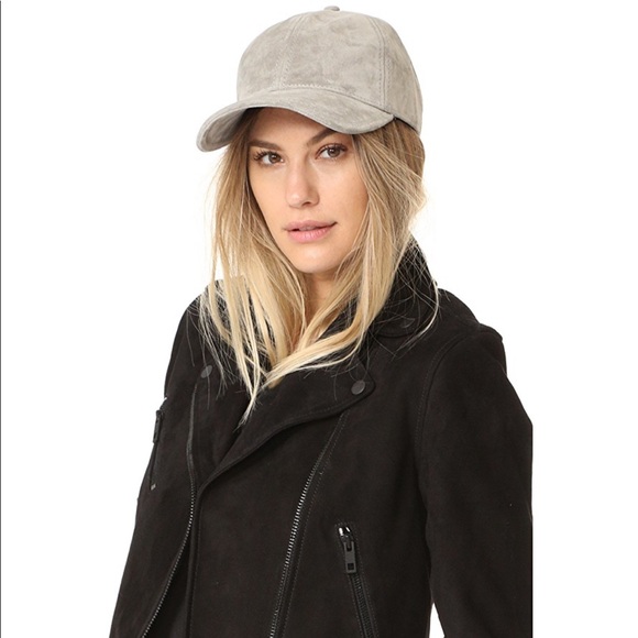 Shopbop Accessories - Gray Suede hat